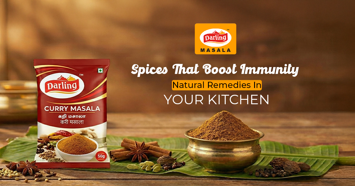 Spices That Boost Immunity: Natural Remedies in Your Kitchen