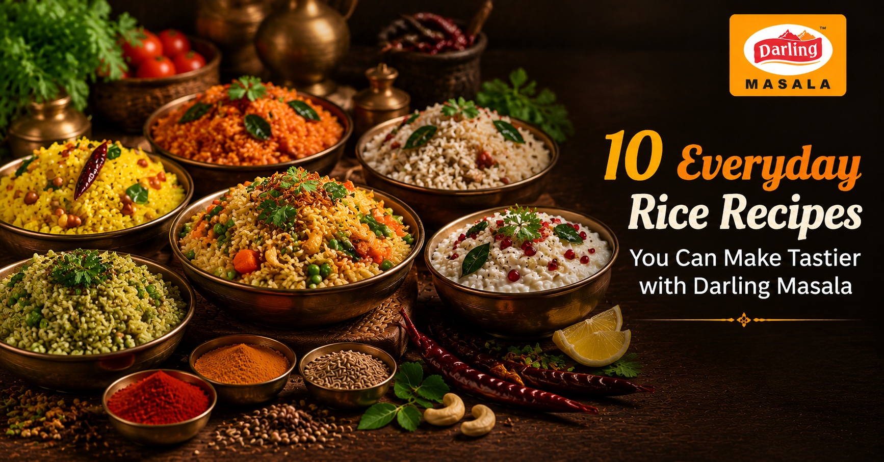 Basic Masale 10 Rice Recipes With Masala for Everyday South Indian Meals – Darling ...