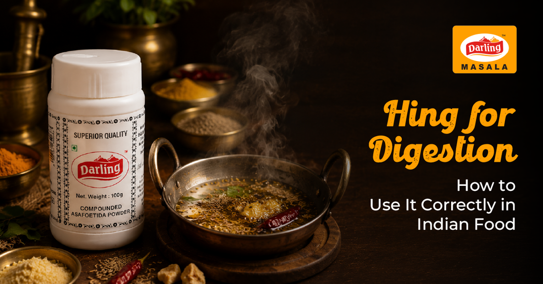 Hing for Digestion: How to Use It Correctly in Indian Food