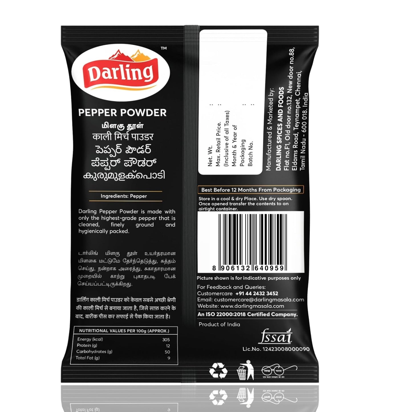 Black Pepper Powder