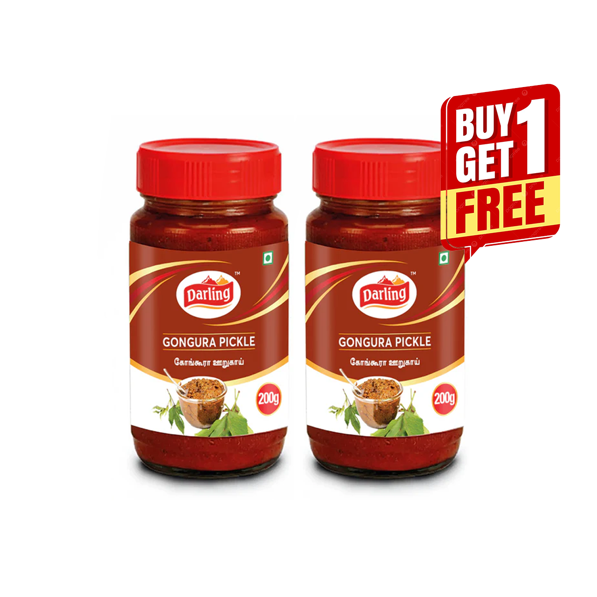 Gongura Pickle (Buy 1 Get 1)