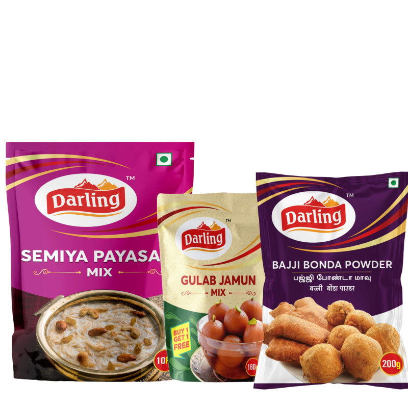 Semiya Payasam, Bajji Bonda mix and Gulab jamun mix (Buy 1 & Get 1)
