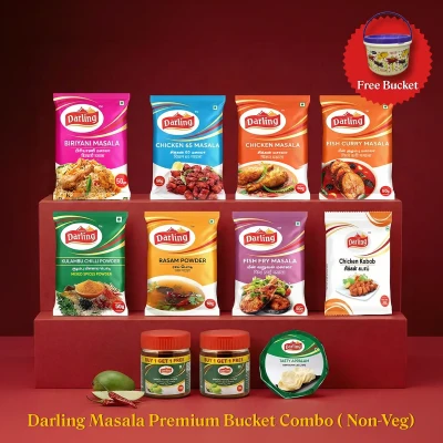 Darling Masala premium Bucket combo - Non Veg (Free Bucket)